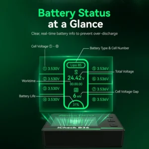 Gens ace iCheck B36 | Smart RC Battery Checker - Image 12