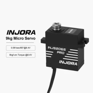INJS2065 PRO 9KG High Voltage Waterproof Metal Gear 2065 Digital Micro Servo - Image 5