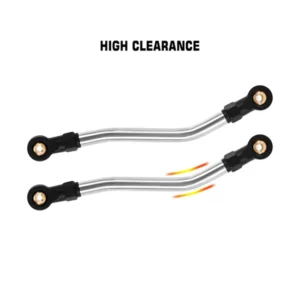 INJORA Stainless Steel High Clearance Chassis Links for 1/24 FMS FCX24M - Image 7