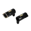 INJORA Black Rear Axle Tubes for 1/24 FMS FCX24M