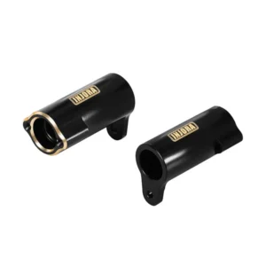INJORA Black Rear Axle Tubes for 1/24 FMS FCX24M