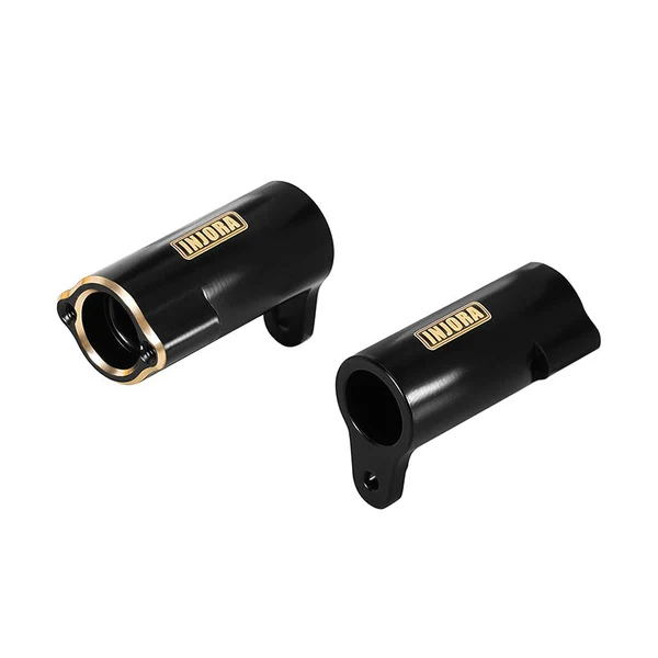 INJORA Black Rear Axle Tubes for 1/24 FMS FCX24M
