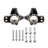 INJORA Black Brass C Hubs for 1/24 FMS FCX24M