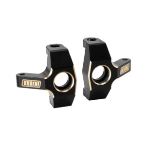 INJORA Black Brass Steering Knuckles for 1/24 FMS FCX24M - Image 3