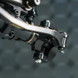 Visualização alternativa de INJORA Black Brass C Hubs for 1/24 FMS FCX24M