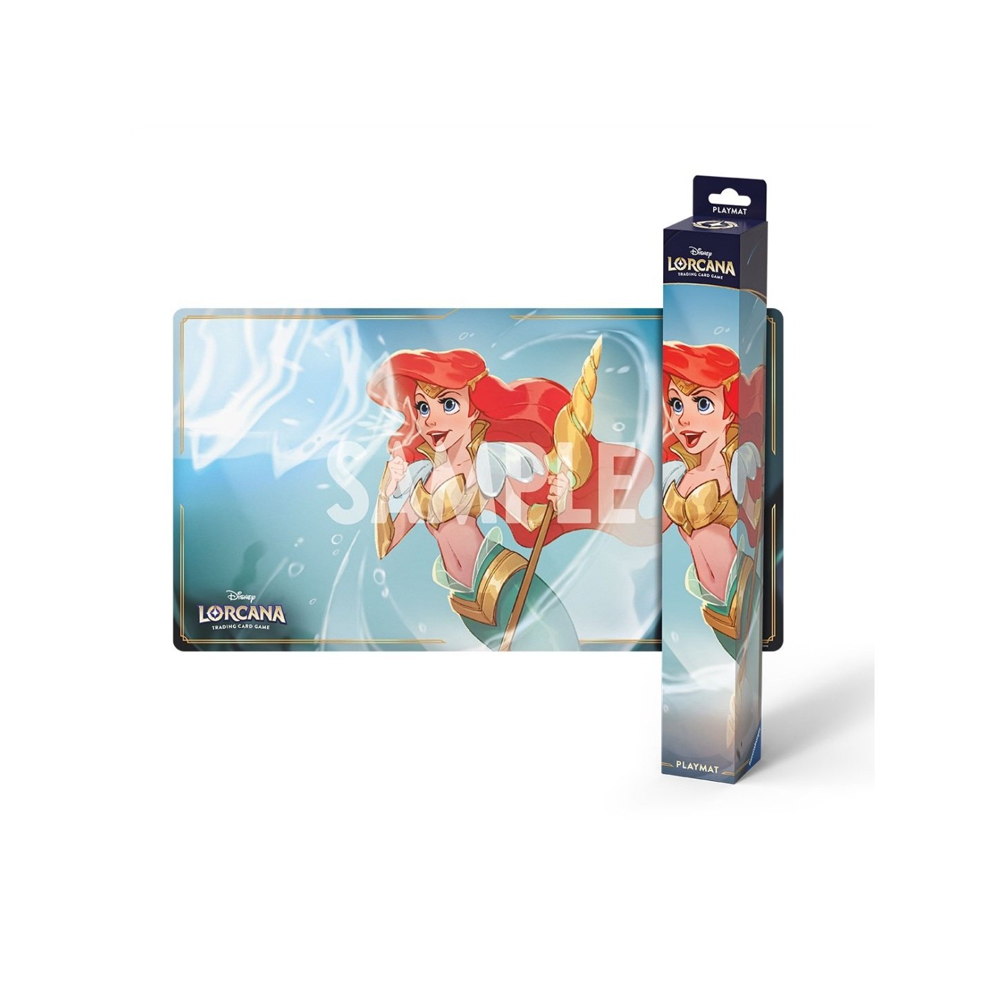 Disney Lorcana Winterspell Playmat Ariel-Sonic Warrior S11