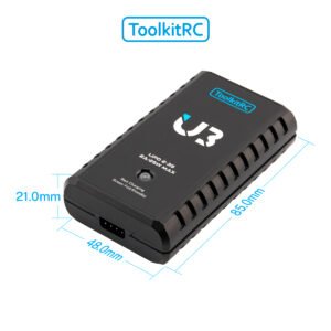ToolkitRC U3 LiPo 2-3s 2A Charger DC 9-20V USB-C - Image 3