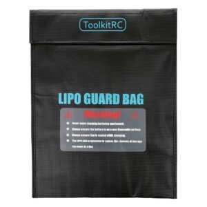ToolkitRC Lipo Safe Bag L 230x300mm Black