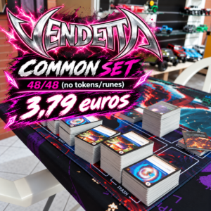 Vendetta: Common Set, 48/48 (no tokens/runes)