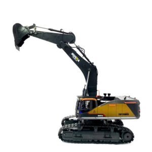 HUINA 1592 1/14TH RC EXCAVATOR 2.4G 22CH w/DIE CAST CAB, BUCKET - Image 5