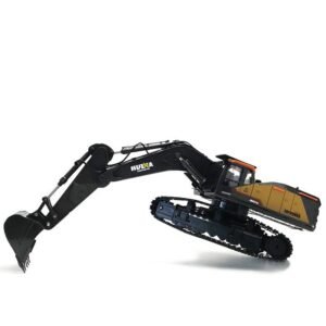 HUINA 1592 1/14TH RC EXCAVATOR 2.4G 22CH w/DIE CAST CAB, BUCKET - Image 6