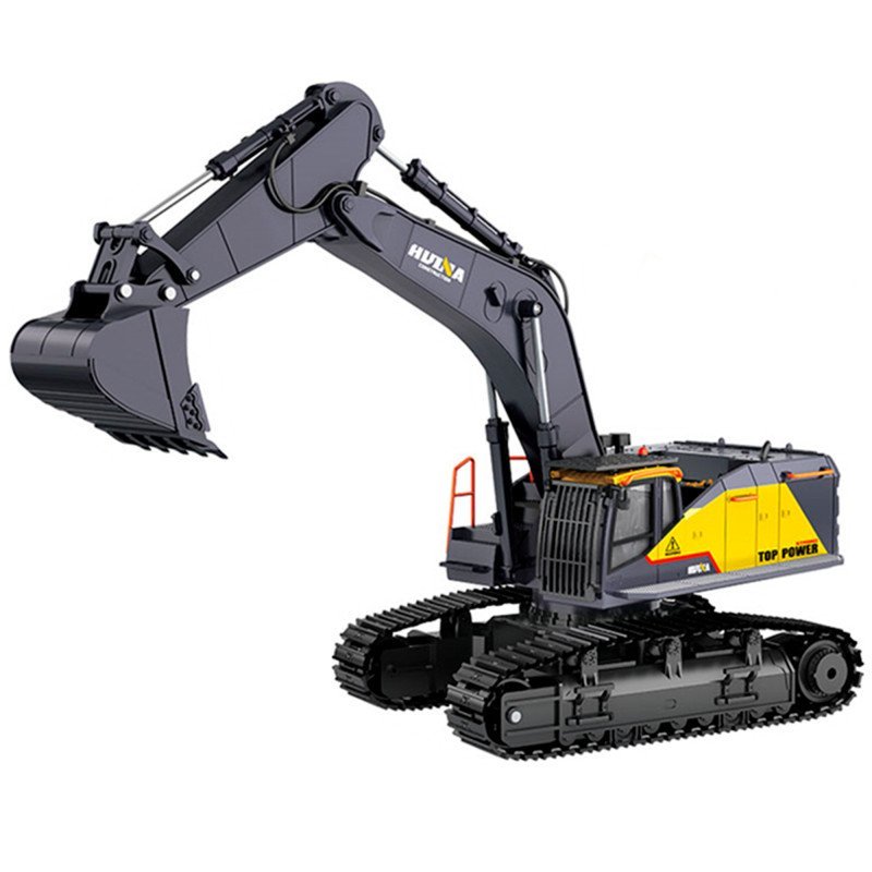 HUINA 1592 1/14TH RC EXCAVATOR 2.4G 22CH w/DIE CAST CAB, BUCKET